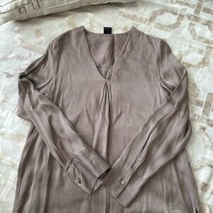 Elegant Taupe Blouse